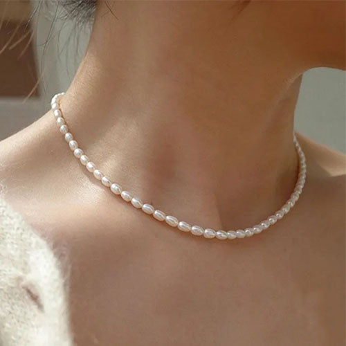 Pearl and Gold Necklace