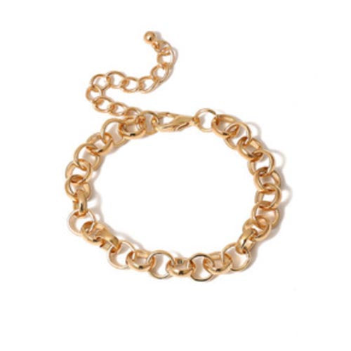 Gold Belcher Chain Bracelet | Dainty gold Bracelets | Kelabu Jewellery