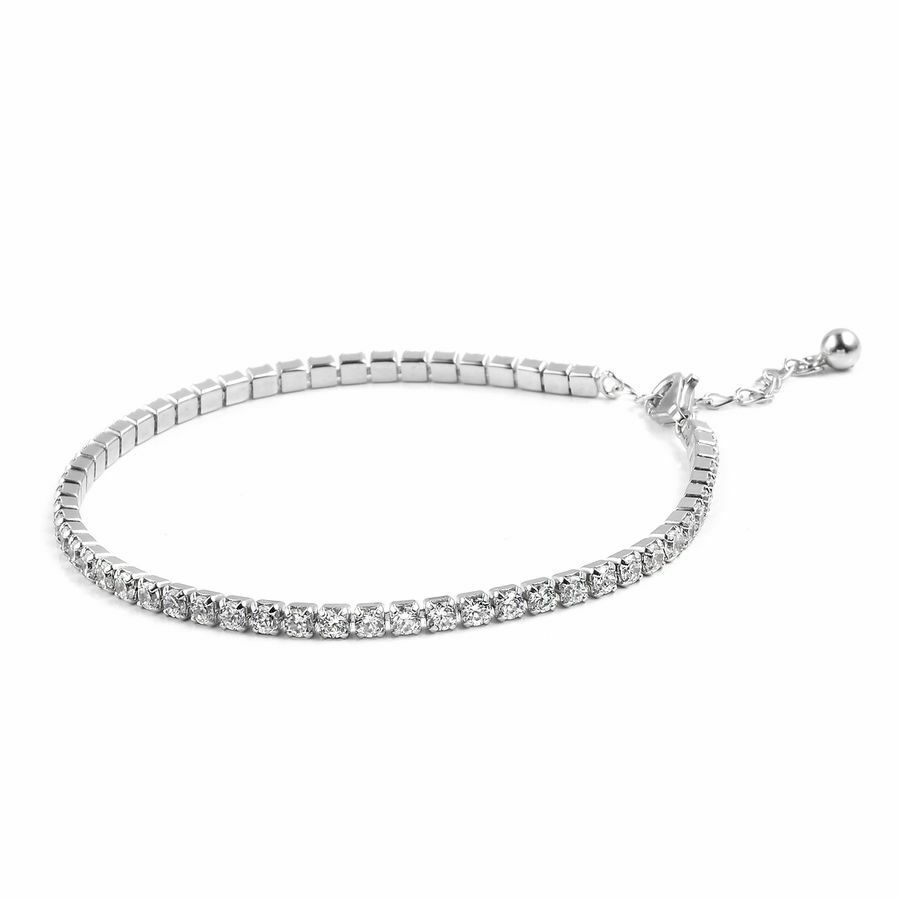 Tennis Bracelet in 925 Sterling Silver And Cubic Zirconia | Kelabu Jewellery
